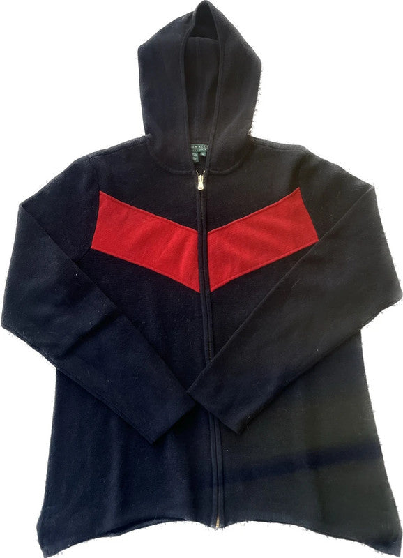 Lauren Ralph Lauren Women's zip sweatshirt - size XL