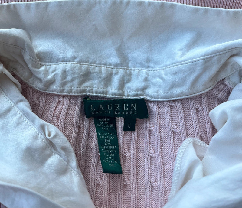 Lauren Ralph Lauren Women's long-sleeve shirt - size L