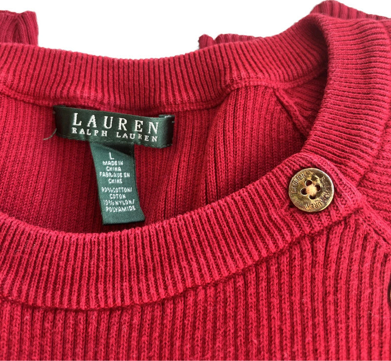 Lauren Ralph Lauren Women's long-sleeve shirt - size L