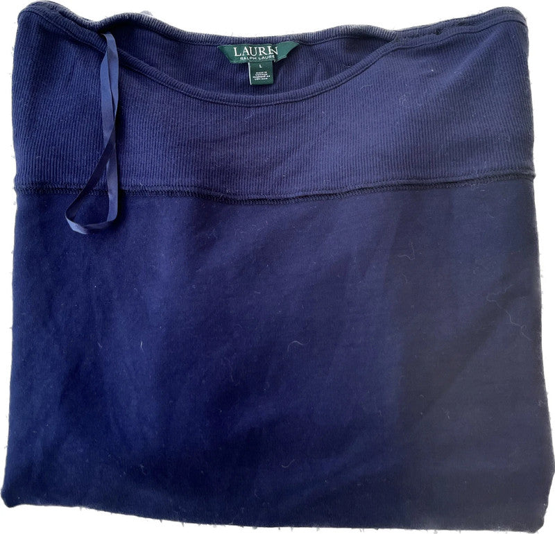 Lauren Ralph Lauren Women's short-sleeve shirt - size L