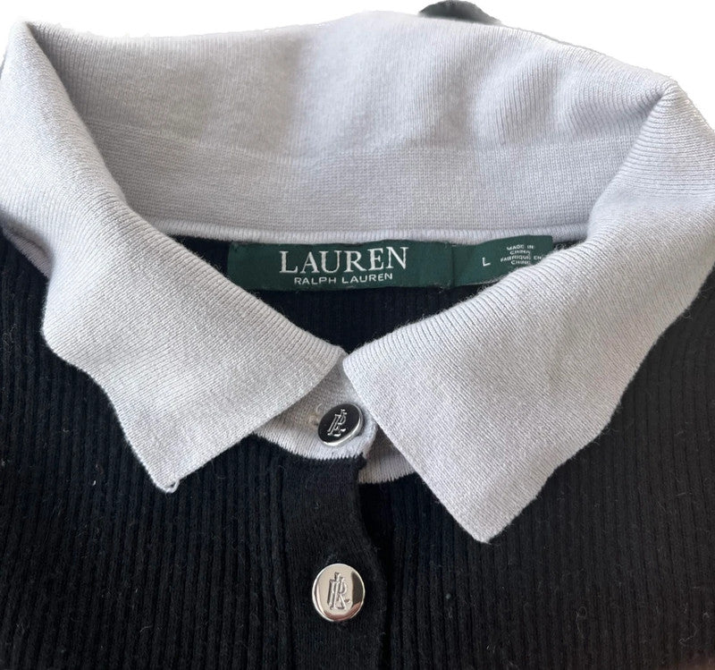 Lauren Ralph Lauren Women's long-sleeve shirt - size L