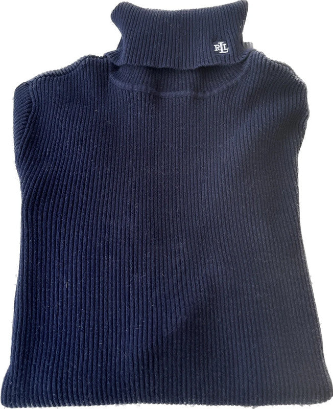 Lauren Ralph Lauren Women's long-sleeve shirt - size M - Velvet Indigo