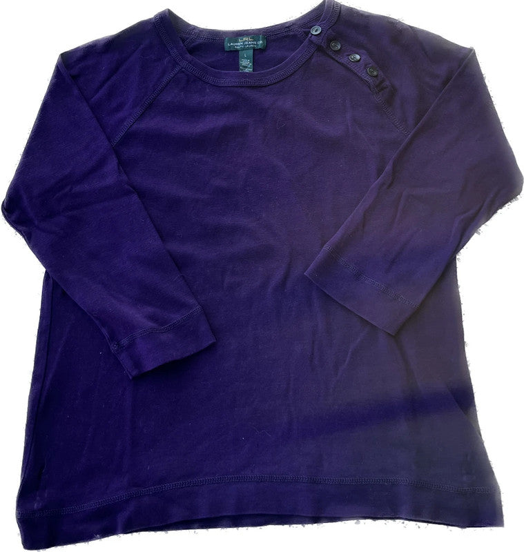 Lauren Ralph Lauren Women's long-sleeve shirt - size L